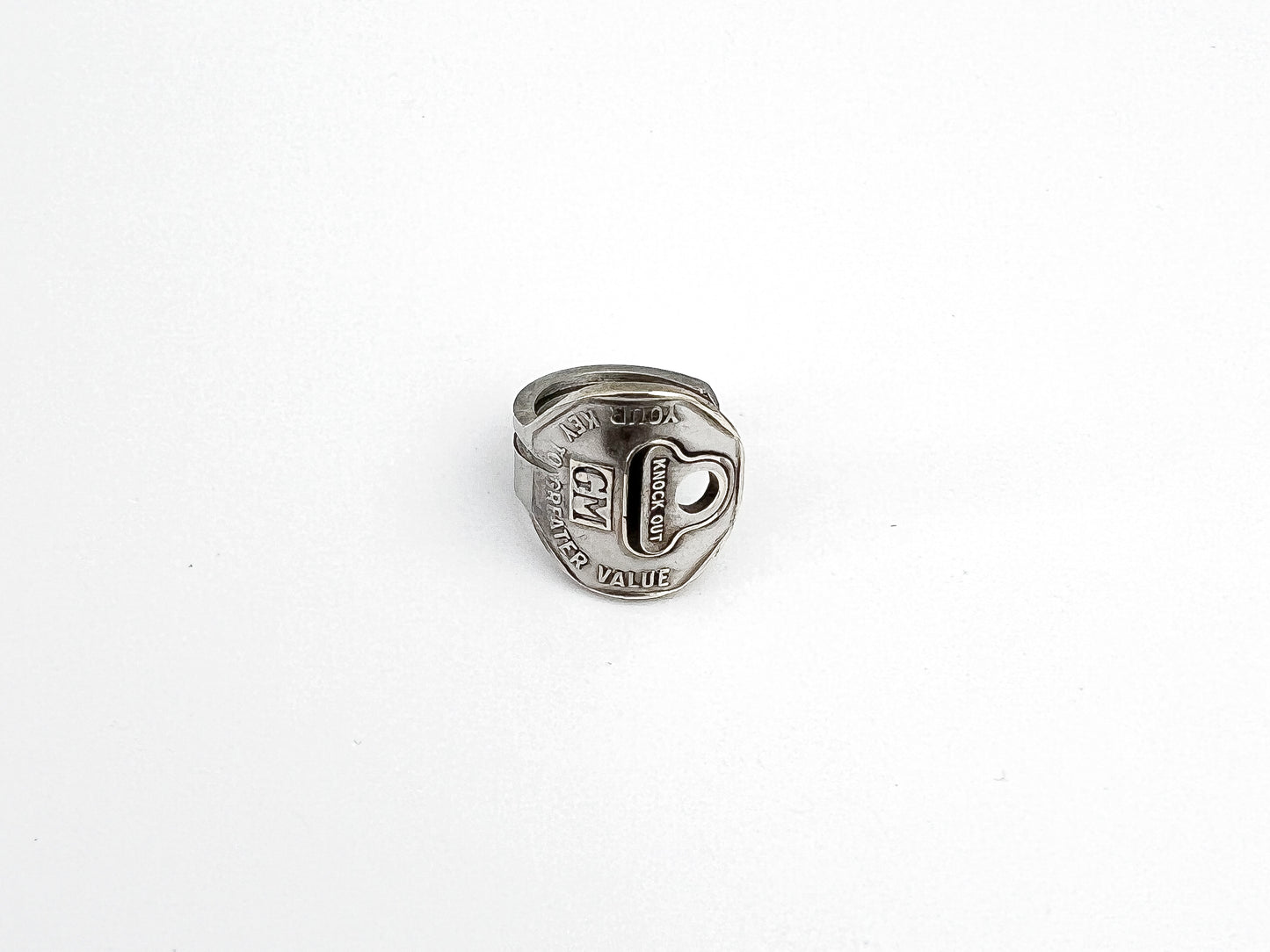 Small Octagon 'GM' JoJo Ring