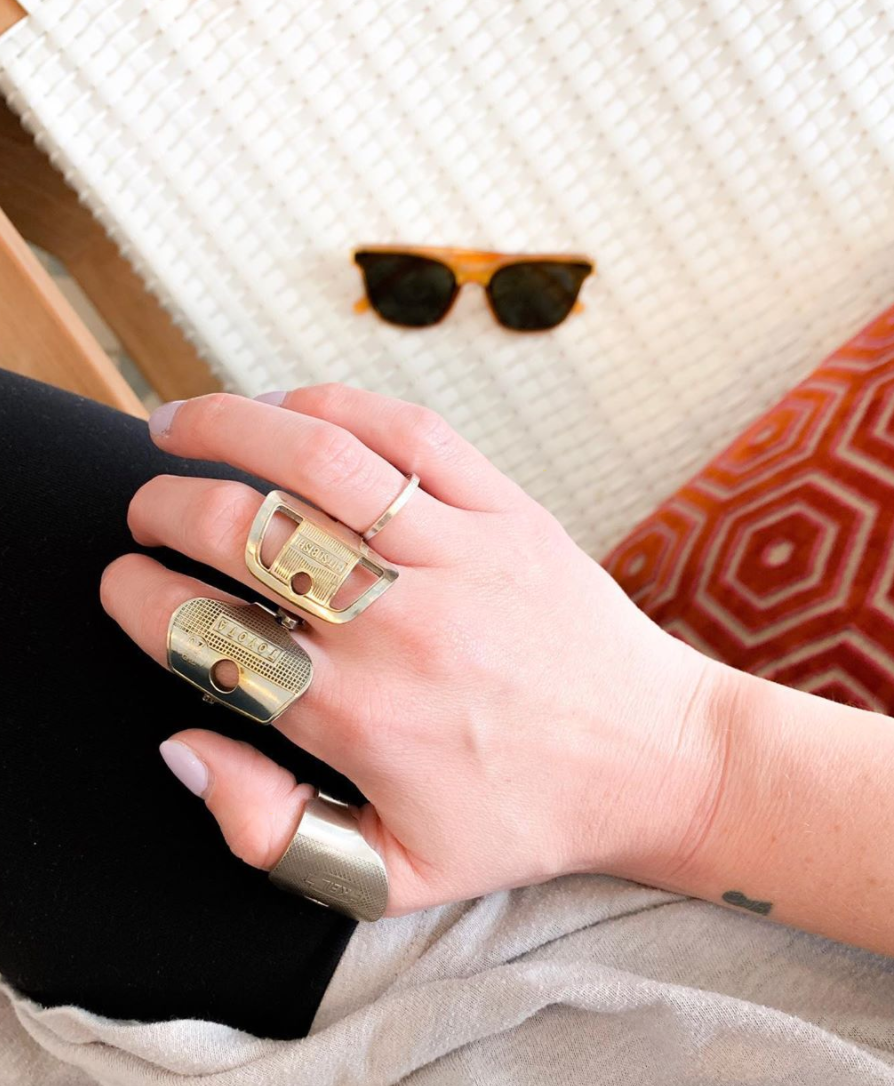 Large 'Toyota Checkered' JoJo Ring