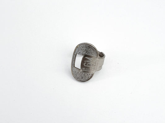 Oval Speckled 'GM' JoJo Ring