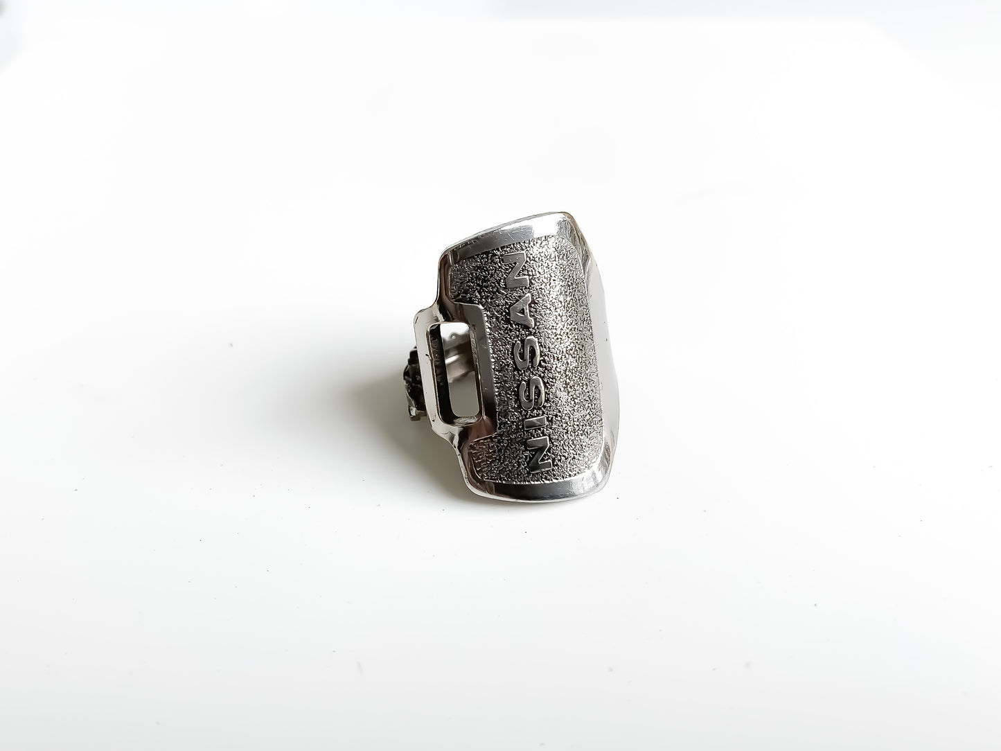 Square 'Nissan Logo' JoJo Ring