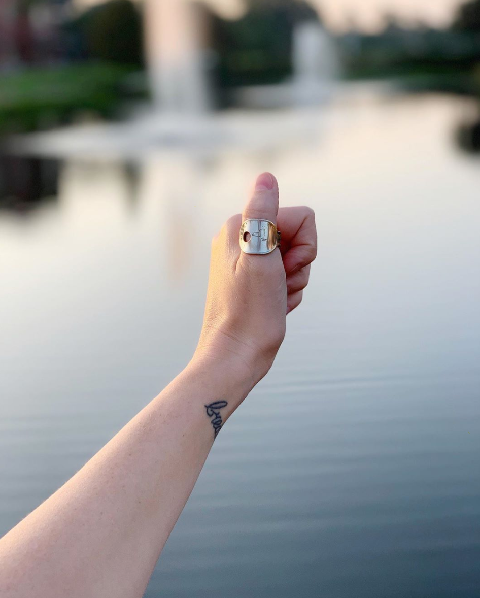 Custom State Stamped Rings