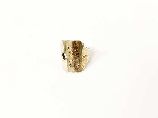 ‘Do Not Duplicate’ JoJo Ring